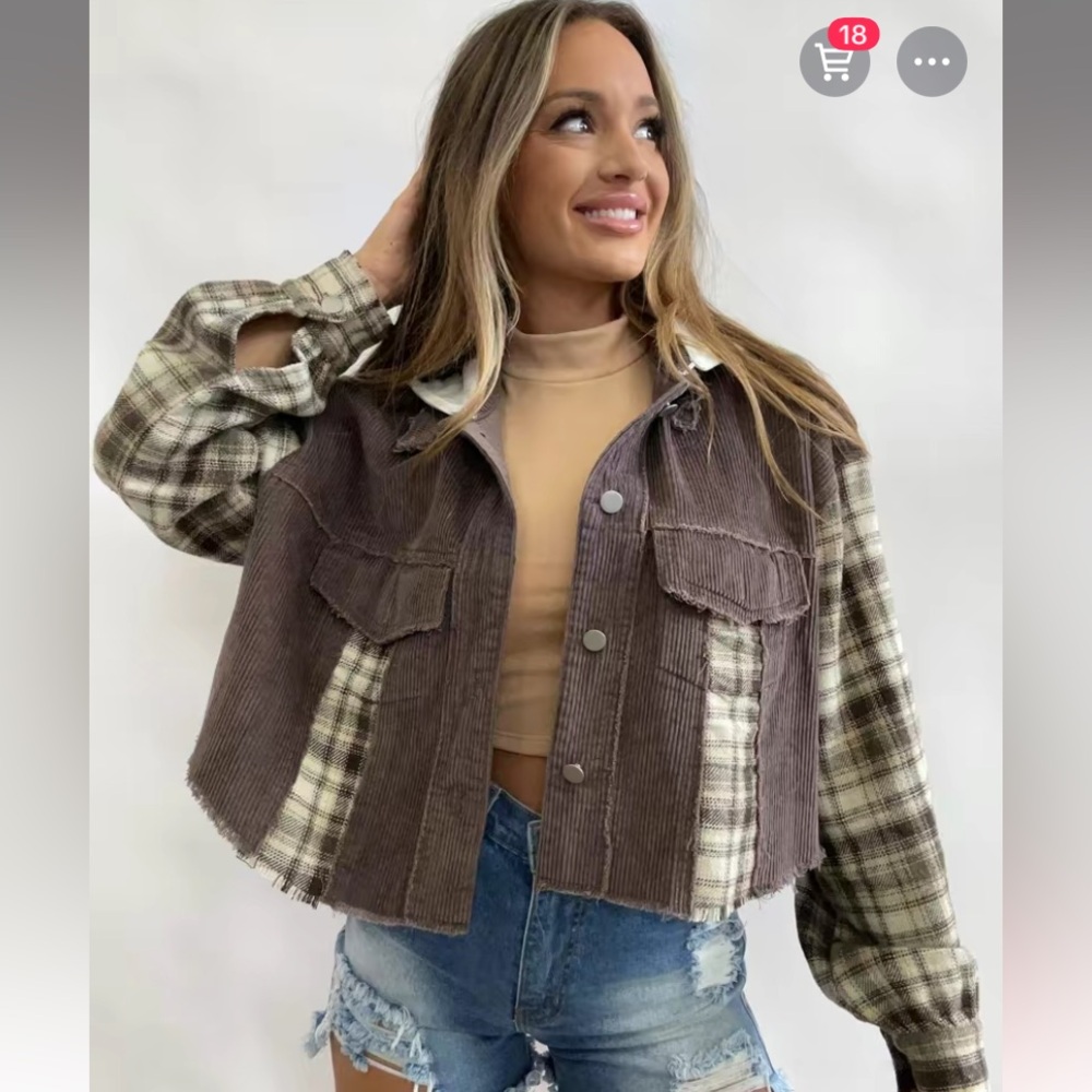 Cropped Shacket